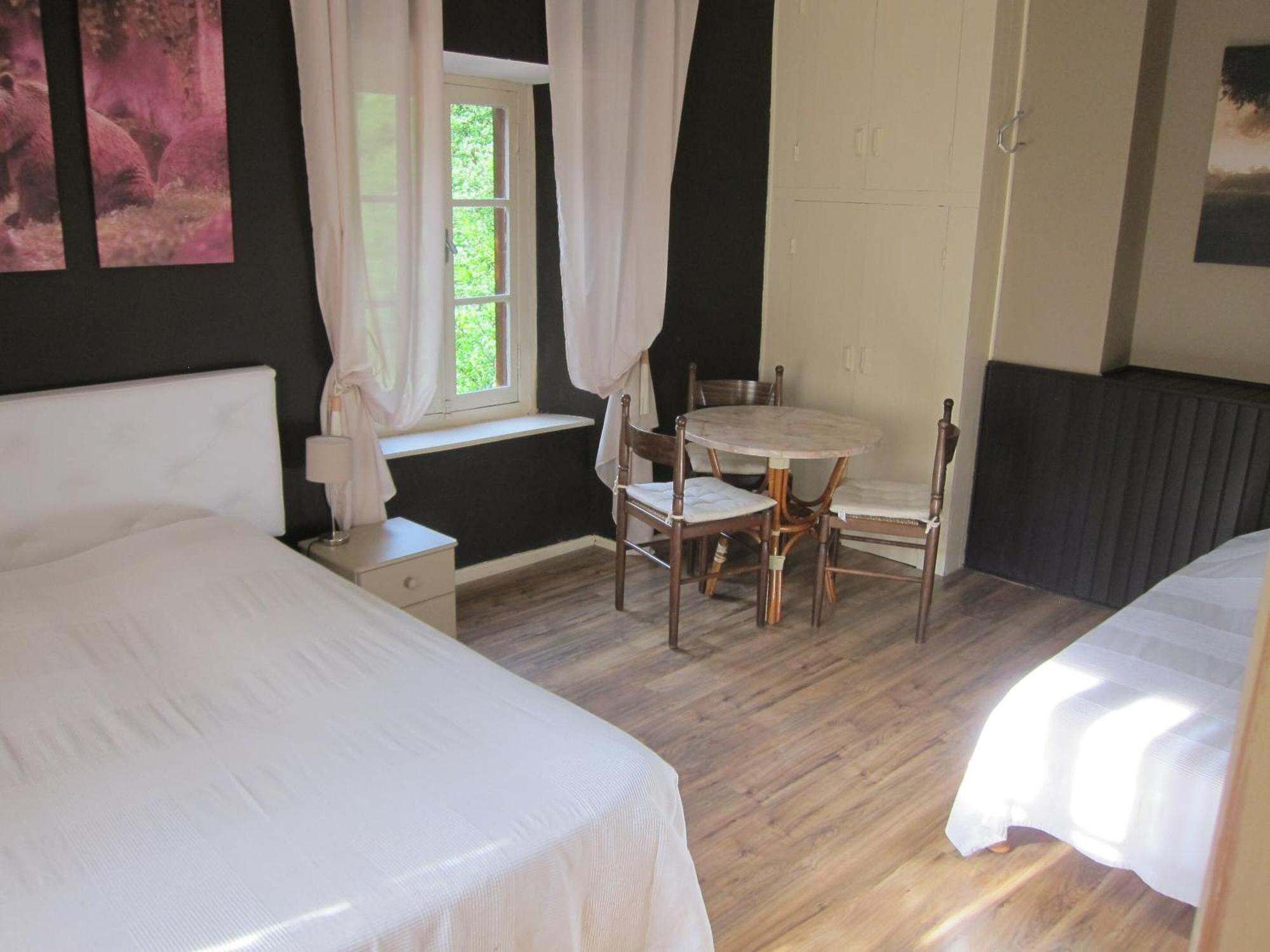 Auberge Des Deux Rivieres Seix Kamer foto